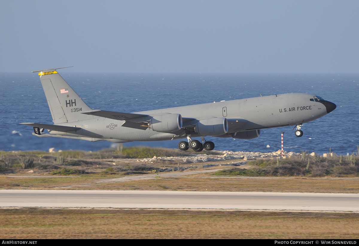Aircraft Photo of 62-3514 / AF62-3514 | Boeing KC-135R Stratotanker | USA - Air Force | AirHistory.net #666917