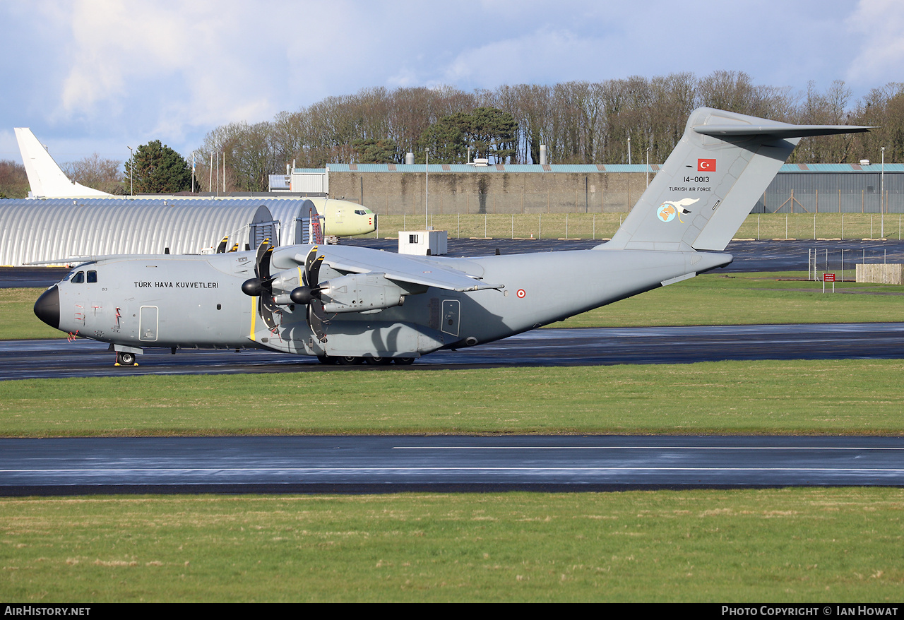 Aircraft Photo of 14-0013 | Airbus A400M Atlas | Turkey - Air Force | AirHistory.net #666924