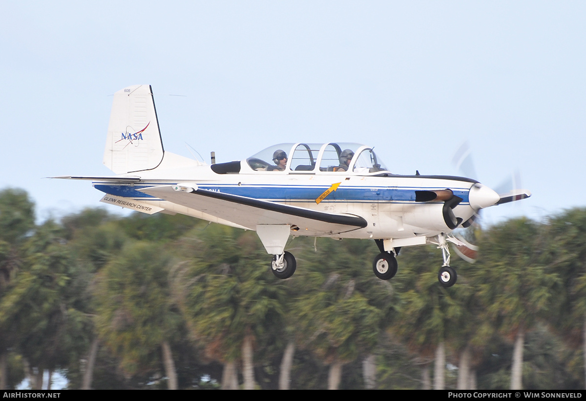 Aircraft Photo of N608NA | Beech T-34C Turbo Mentor | NASA - National Aeronautics and Space Administration | AirHistory.net #666928