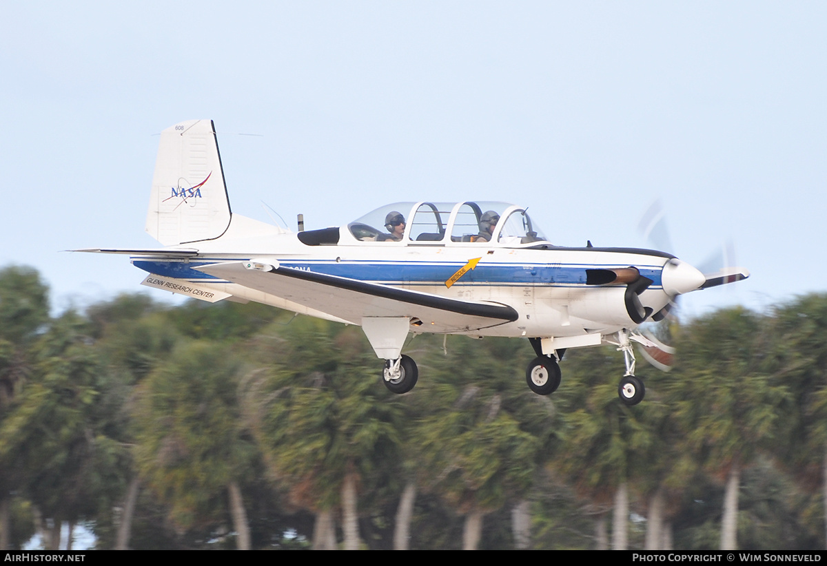 Aircraft Photo of N608NA | Beech T-34C Turbo Mentor (45) | NASA - National Aeronautics and Space Administration | AirHistory.net #666928