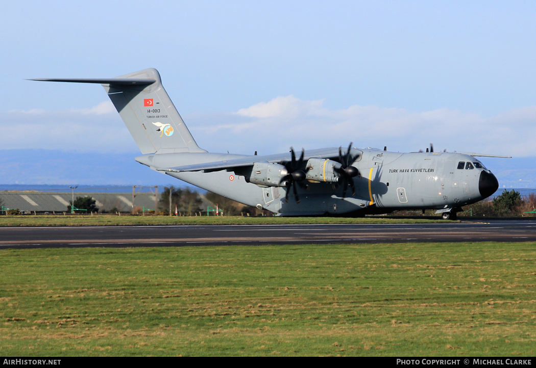 Aircraft Photo of 14-0013 | Airbus A400M Atlas | Turkey - Air Force | AirHistory.net #666936