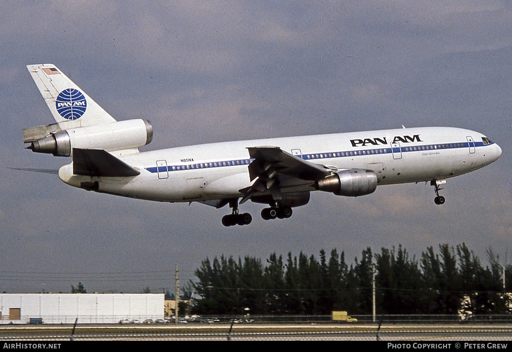 Aircraft Photo of N65NA | McDonnell Douglas DC-10-10 | Pan American World Airways - Pan Am | AirHistory.net #666938