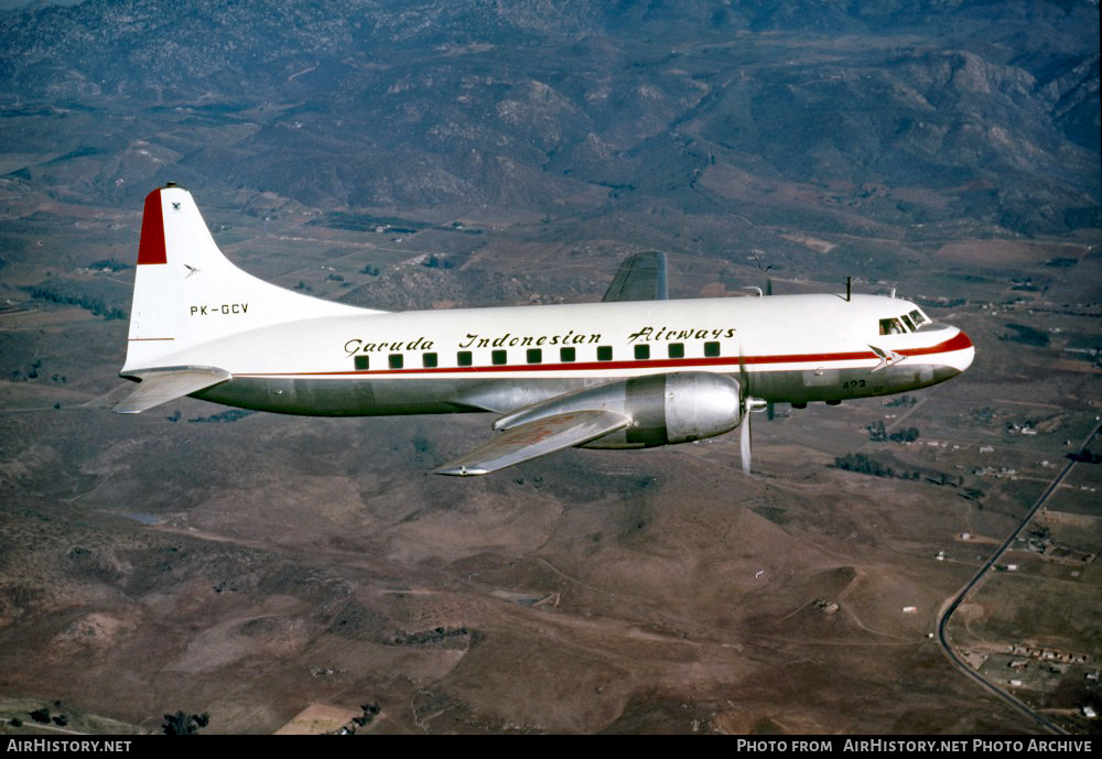 Aircraft Photo of PK-GCV | Convair 440-49 Metropolitan | Garuda Indonesian Airways | AirHistory.net #666939