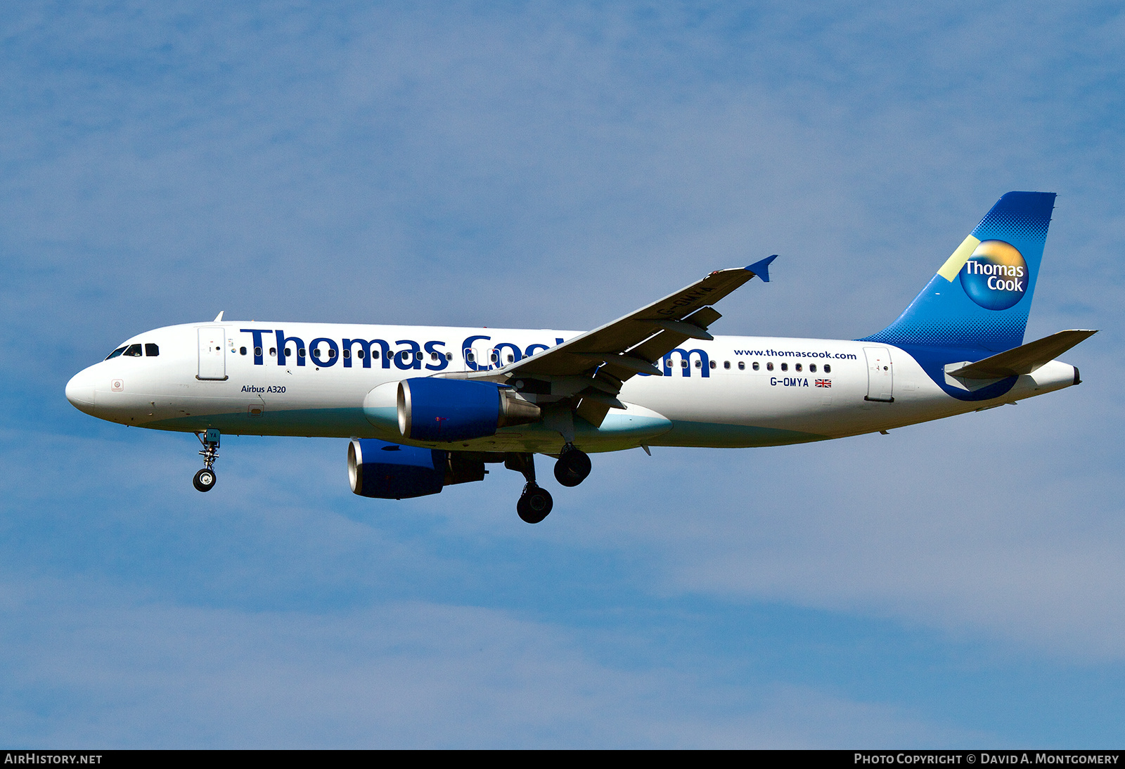 Aircraft Photo of G-OMYA | Airbus A320-214 | Thomas Cook Airlines | AirHistory.net #666960