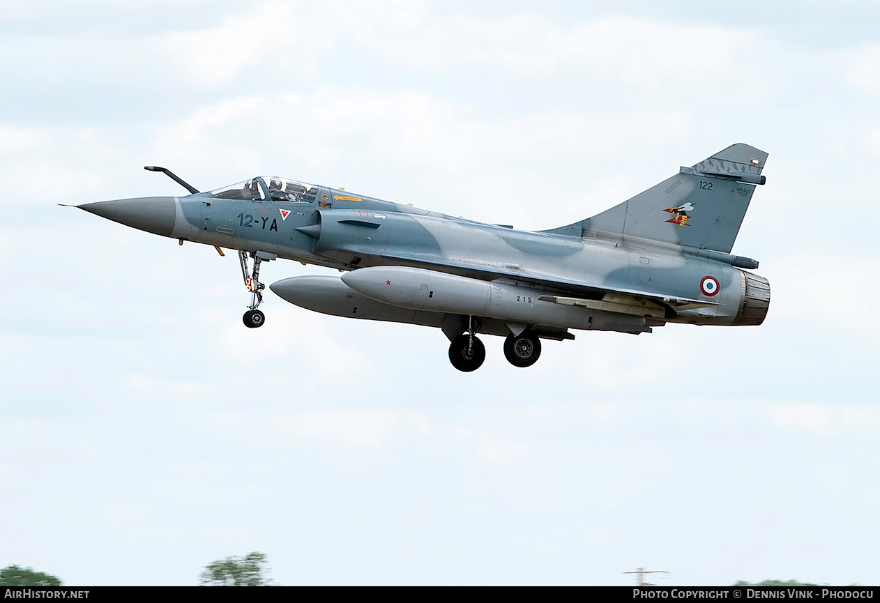 Aircraft Photo of 122 | Dassault Mirage 2000C | France - Air Force | AirHistory.net #666964