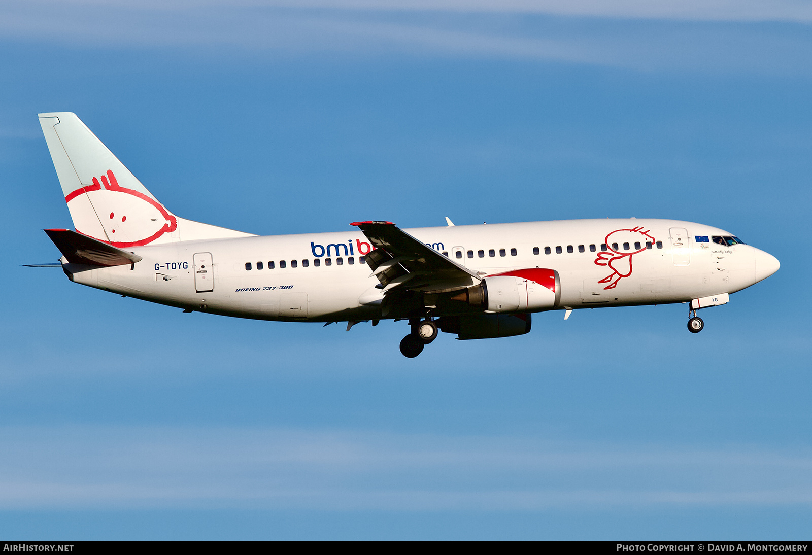 Aircraft Photo of G-TOYG | Boeing 737-36N | Bmibaby | AirHistory.net #666967