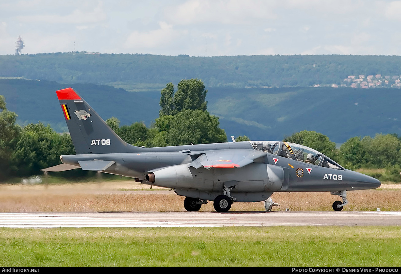 Aircraft Photo of AT08 | Dassault-Dornier Alpha Jet 1B | Belgium - Air Force | AirHistory.net #666968