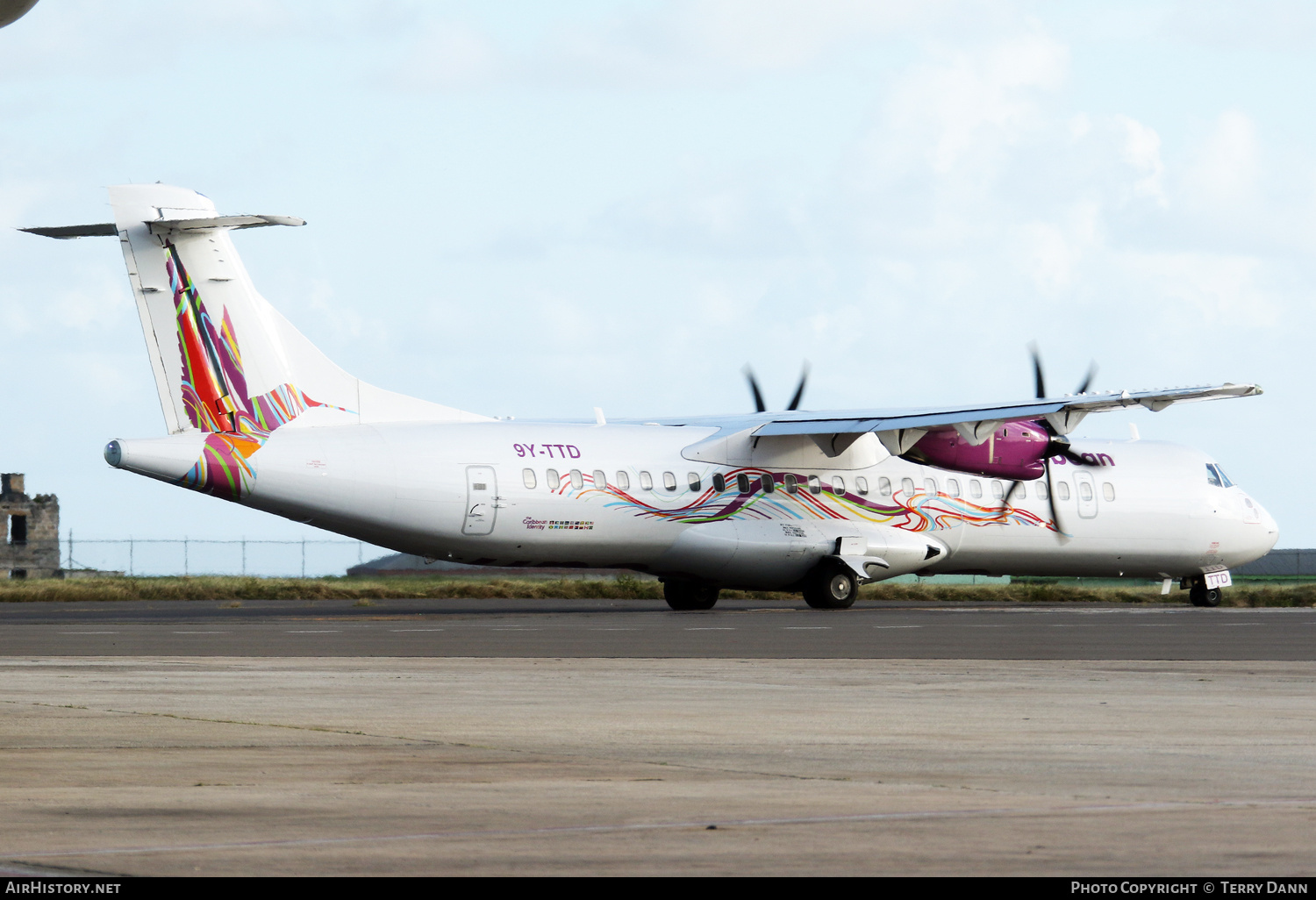 Aircraft Photo of 9Y-TTD | ATR ATR-72-600 (ATR-72-212A) | Caribbean Airlines | AirHistory.net #666996