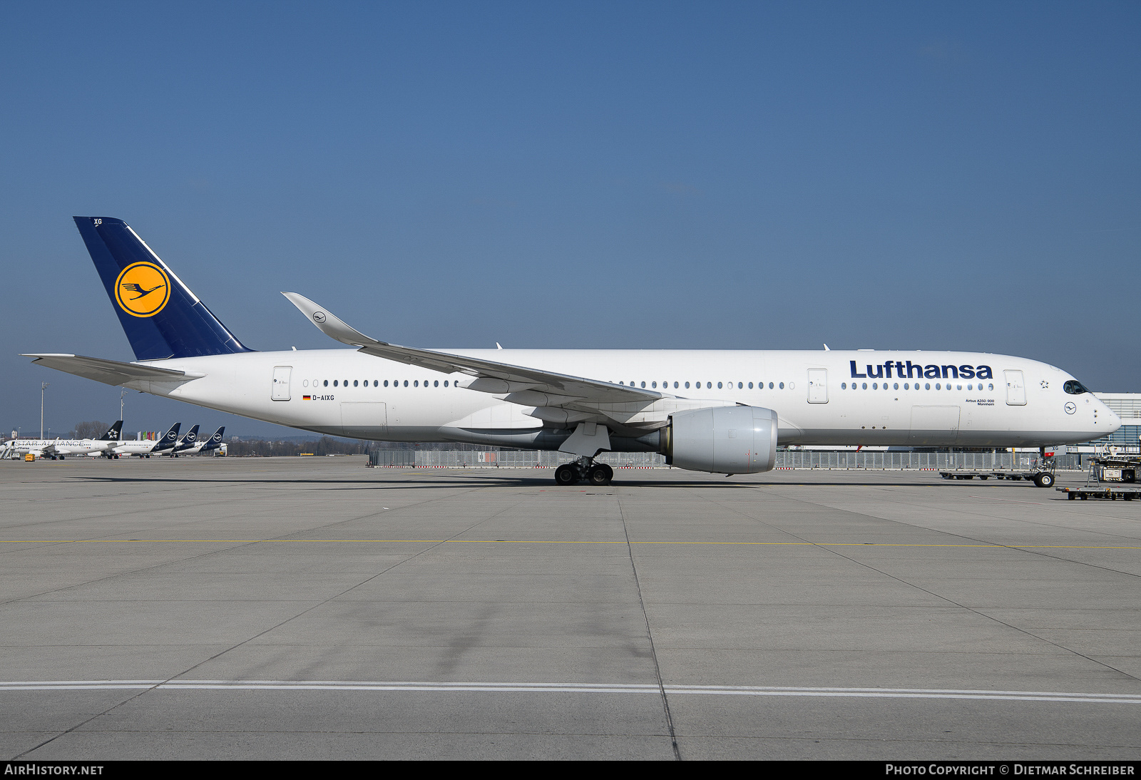 Aircraft Photo of D-AIXG | Airbus A350-941 | Lufthansa | AirHistory.net #666999