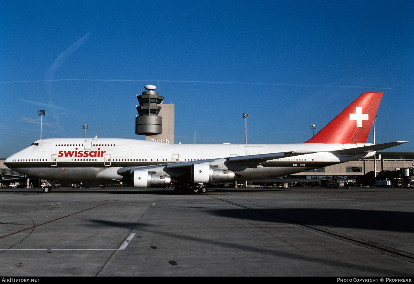 Aircraft Photo of HB-IGC | Boeing 747-357M | Swissair | AirHistory.net #667006