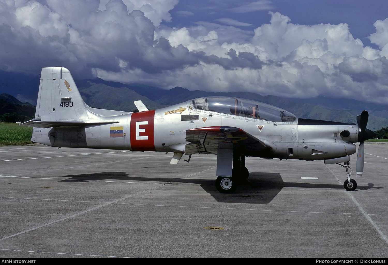 Aircraft Photo of 4180 | Embraer T-27 Tucano | Venezuela - Air Force | AirHistory.net #667010