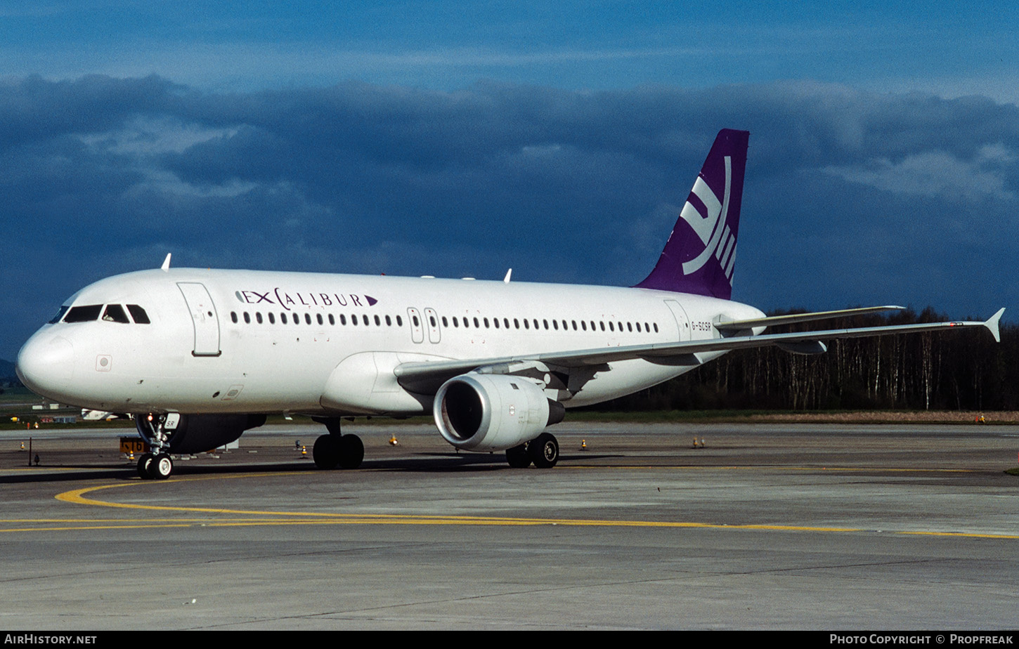 Aircraft Photo of G-SCSR | Airbus A320-212 | Excalibur | AirHistory.net #667017