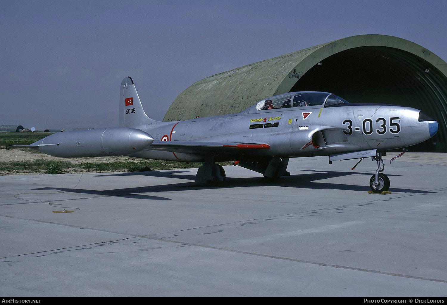 Aircraft Photo of 53-5035 / 5035 | Lockheed T-33A | Turkey - Air Force | AirHistory.net #667020