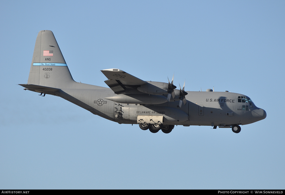 Aircraft Photo of 84-0208 / 40208 | Lockheed C-130H Hercules | USA - Air Force | AirHistory.net #667030