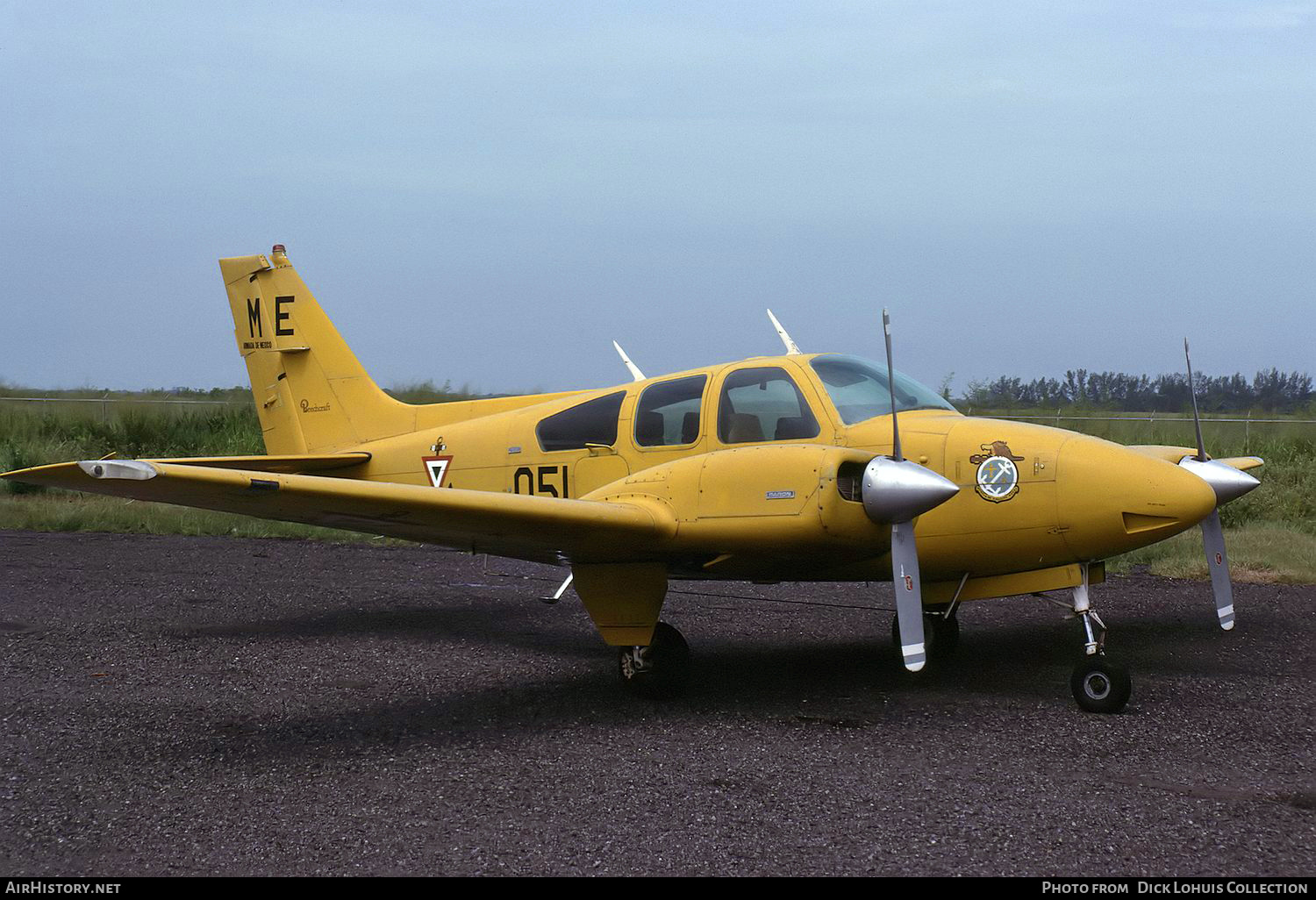 Aircraft Photo of ME-051 | Beech 95-B55 | Mexico - Navy | AirHistory.net #667034