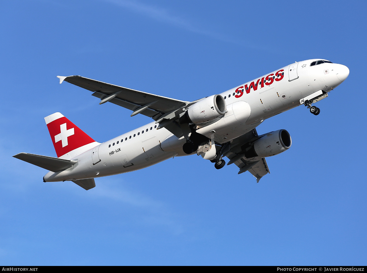 Aircraft Photo of HB-IJX | Airbus A320-214 | Swiss International Air Lines | AirHistory.net #667050