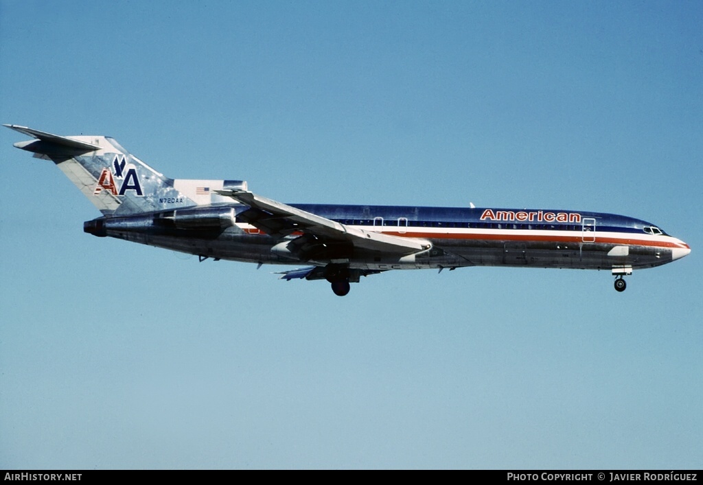 Aircraft Photo of N720AA | Boeing 727-227/Adv | American Airlines | AirHistory.net #667054