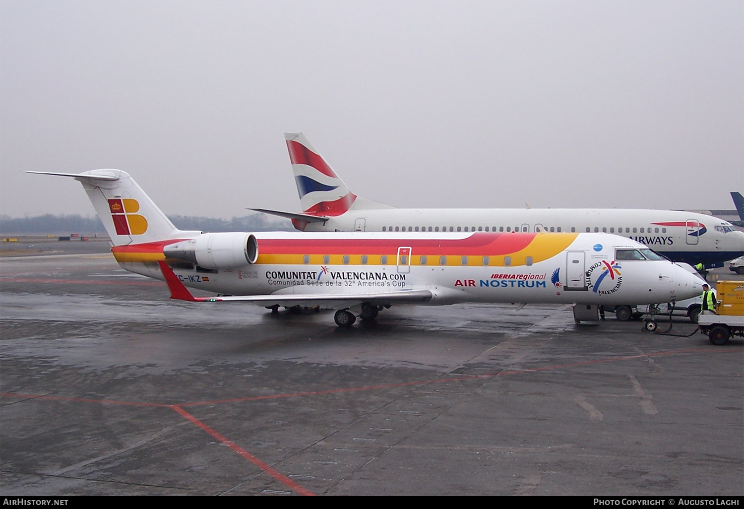 Aircraft Photo of EC-IKZ | Bombardier CRJ-200ER (CL-600-2B19) | Iberia Regional | AirHistory.net #667088