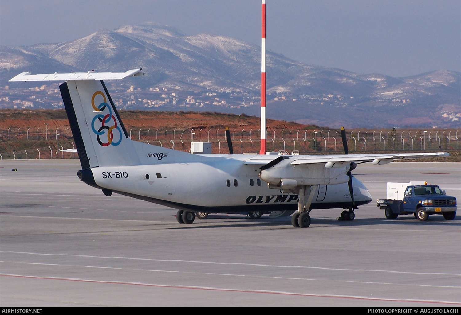 Aircraft Photo of SX-BIQ | De Havilland Canada DHC-8-102A Dash 8 | Olympic | AirHistory.net #667095