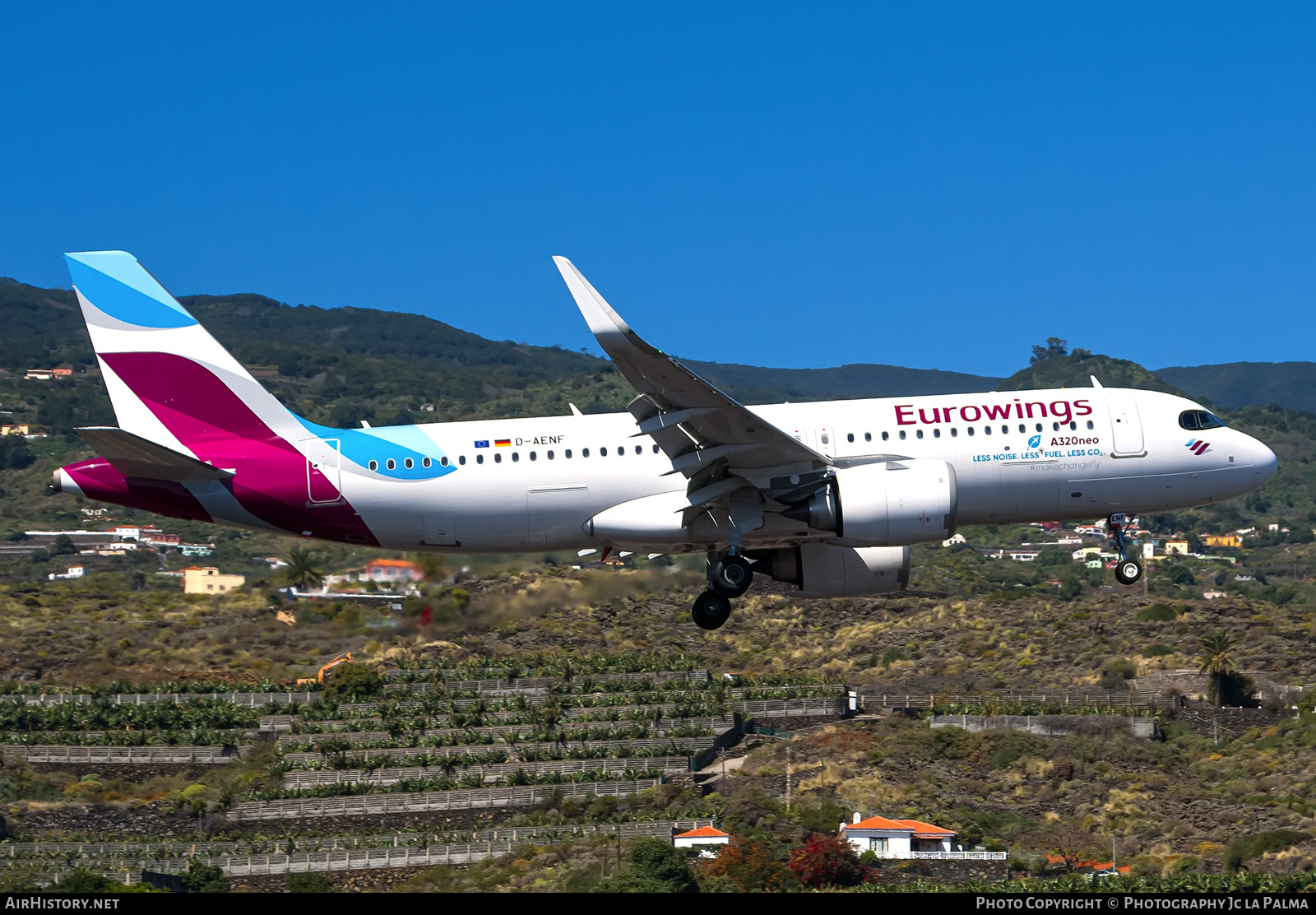 Aircraft Photo of D-AENF | Airbus A320-251N | Eurowings | AirHistory.net #667102
