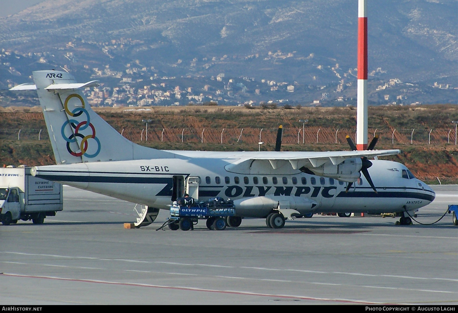 Aircraft Photo of SX-BIC | ATR ATR-42-320 | Olympic | AirHistory.net #667103