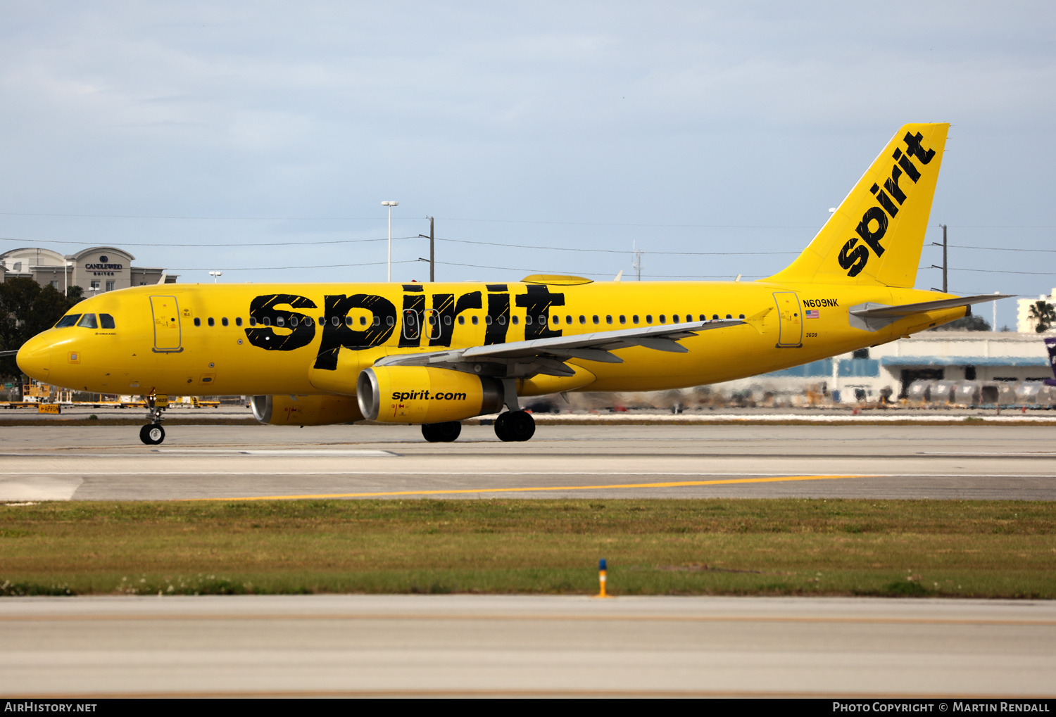 Aircraft Photo of N609NK | Airbus A320-232 | Spirit Airlines | AirHistory.net #667106