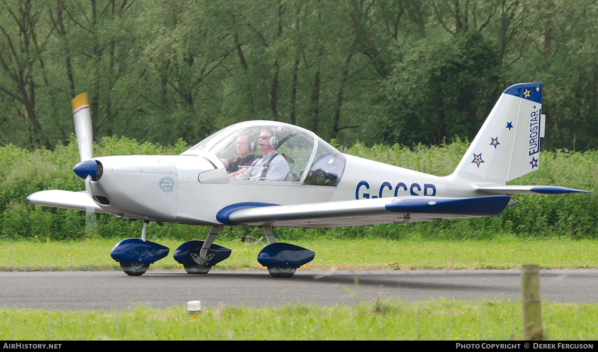 Aircraft Photo of G-CCSR | Evektor-Aerotechnik EV-97A Eurostar | AirHistory.net #667117