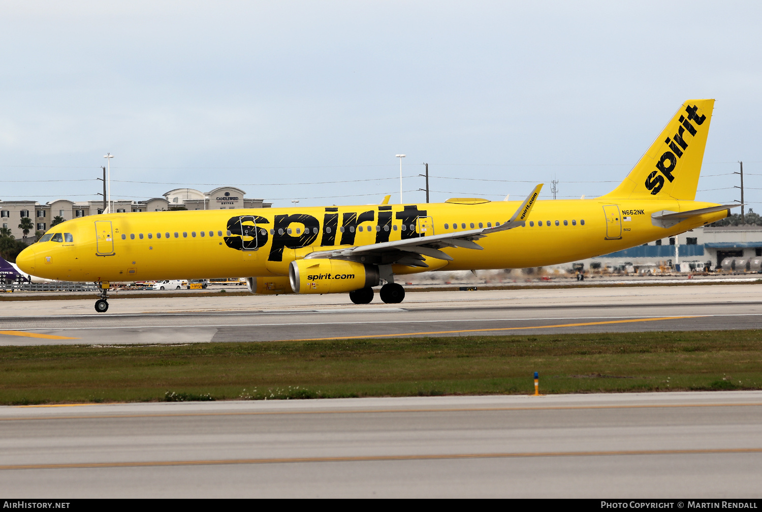 Aircraft Photo of N662NK | Airbus A321-231 | Spirit Airlines | AirHistory.net #667123
