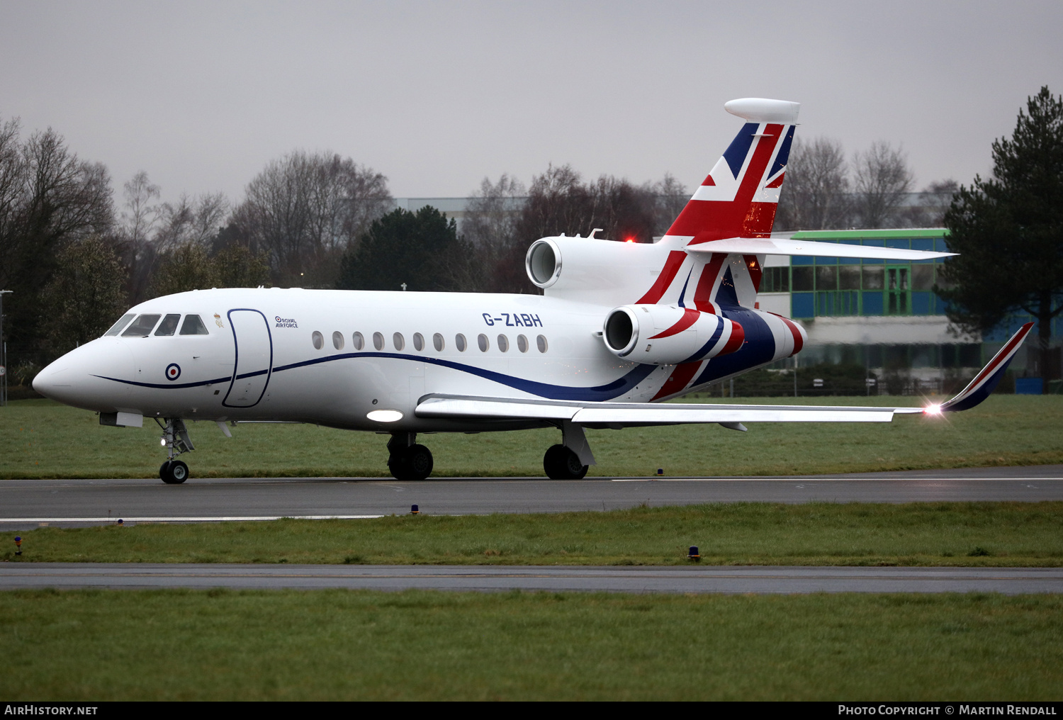 Aircraft Photo of G-ZABH | Dassault Falcon 900LX Envoy IV CC.1 | UK - Air Force | AirHistory.net #667125