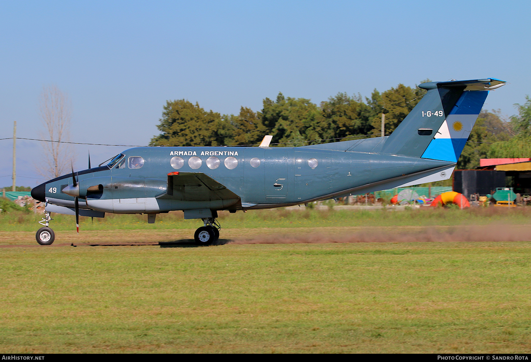 Aircraft Photo of 1-G-49 | Beech TC-12B Super King Air (A200C) | Argentina - Navy | AirHistory.net #667138