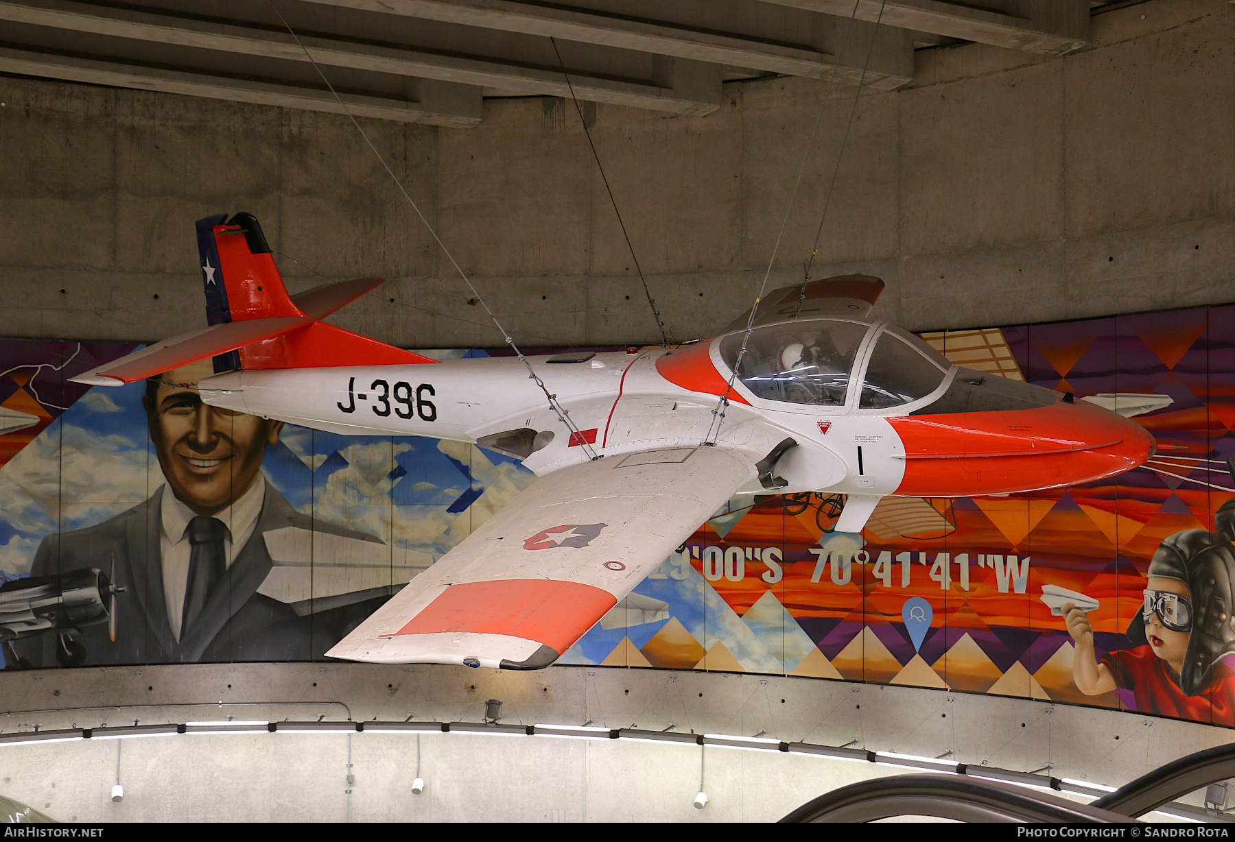 Aircraft Photo of J-396 | Cessna T-37C Tweety Bird | Chile - Air Force | AirHistory.net #667142