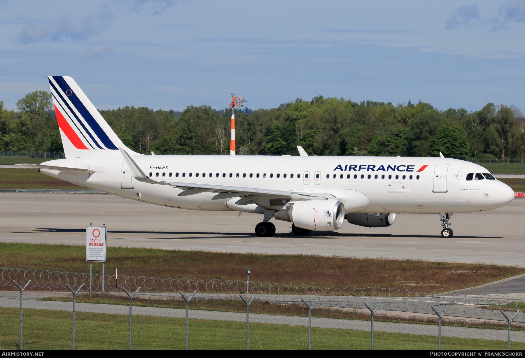 Aircraft Photo of F-HEPK | Airbus A320-214 | Air France | AirHistory.net #667165