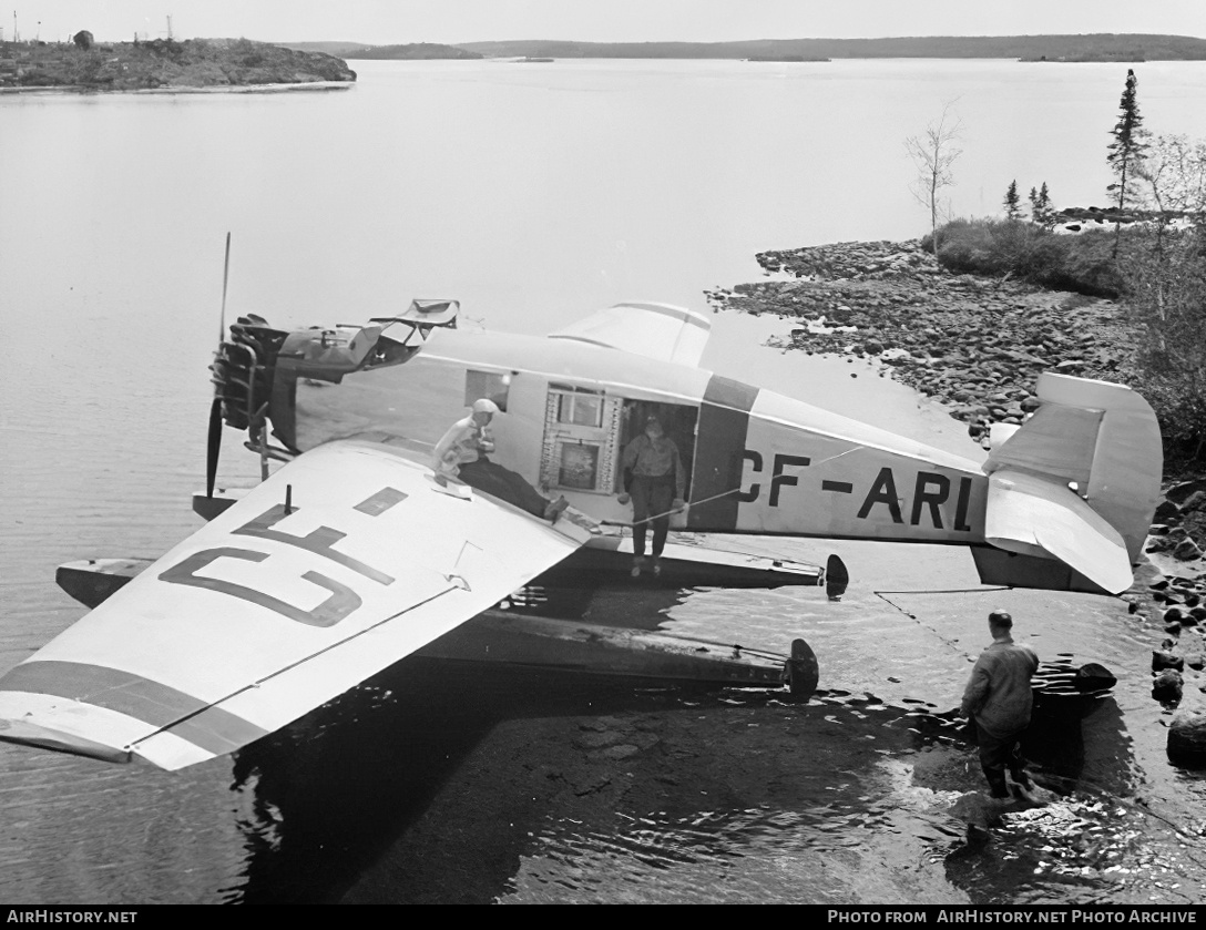 Aircraft Photo of CF-ARI | Junkers W 34fi | AirHistory.net #667176