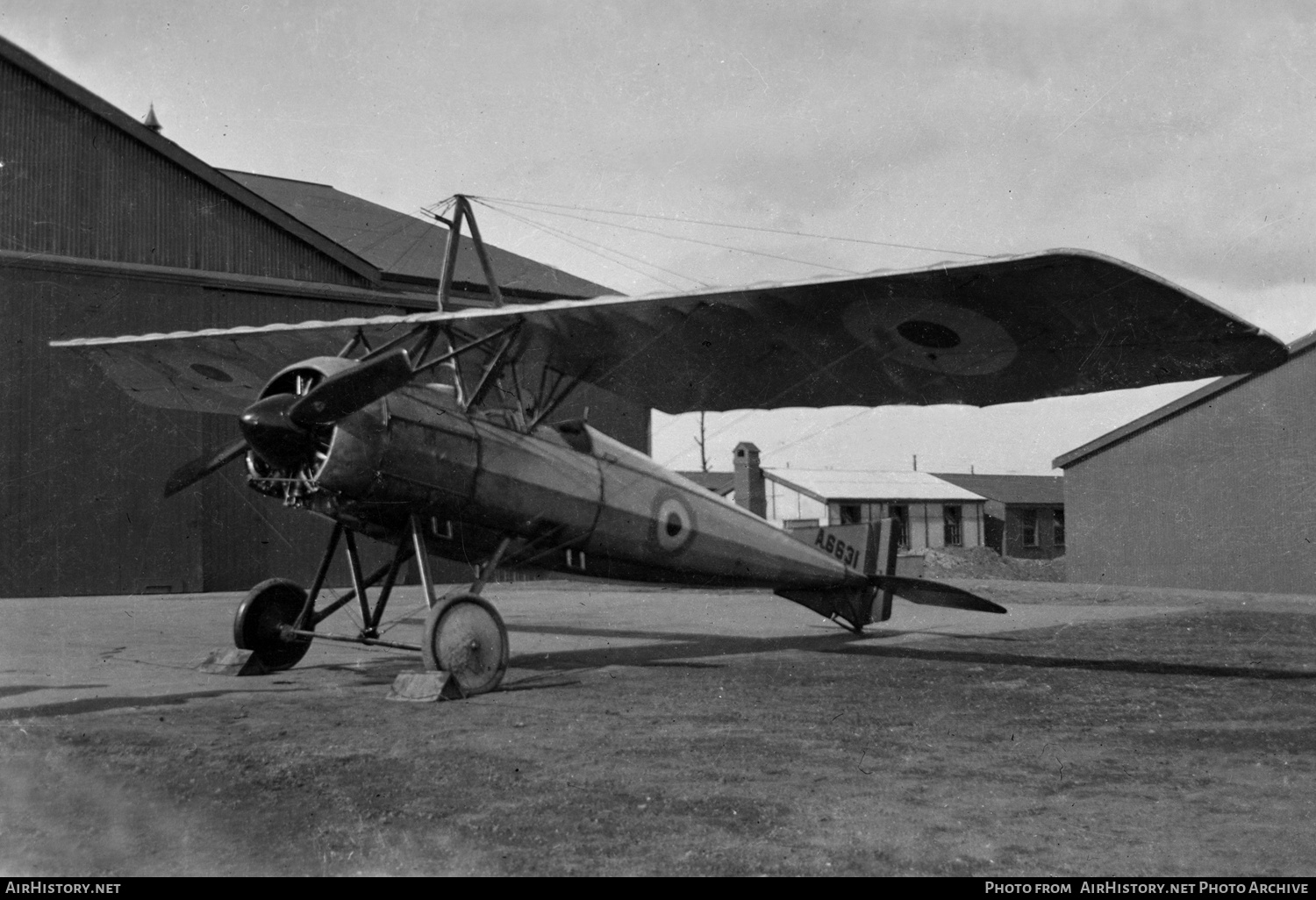 Aircraft Photo of A6631 | Morane-Saulnier P | UK - Air Force | AirHistory.net #667177