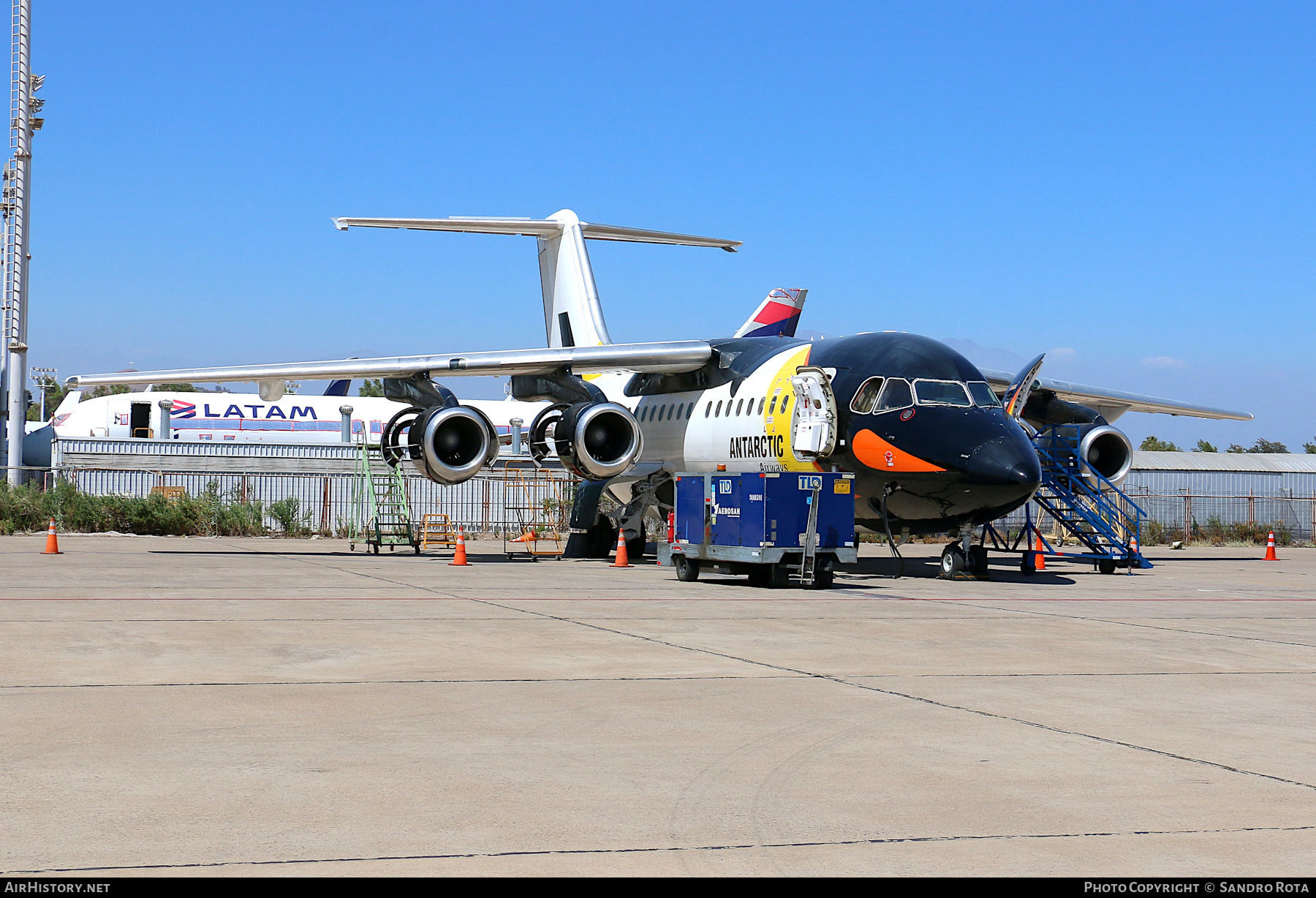 Aircraft Photo of CC-CZP | British Aerospace BAe-146-200 | Antarctic Airways | AirHistory.net #667186