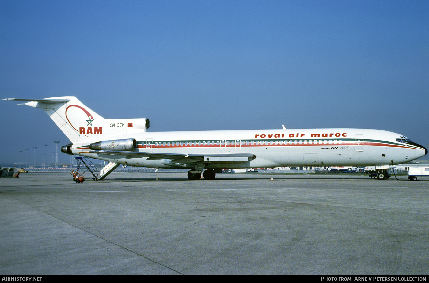 Aircraft Photo of CN-CCF | Boeing 727-2B6 | Royal Air Maroc - RAM | AirHistory.net #667187