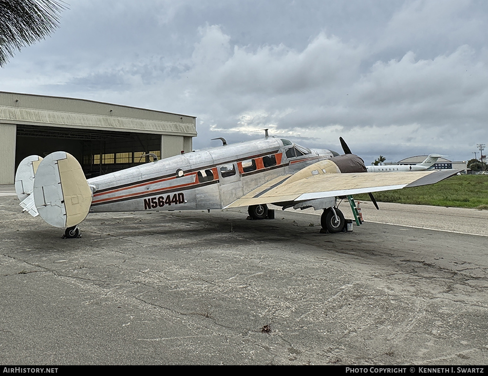 Aircraft Photo of N5644D | Beech E18S-9700 | AirHistory.net #667194