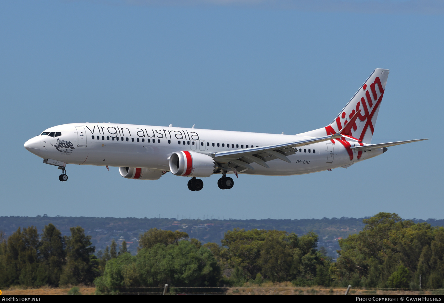 Aircraft Photo of VH-8IC | Boeing 737-8 Max 8 | Virgin Australia Airlines | AirHistory.net #667201