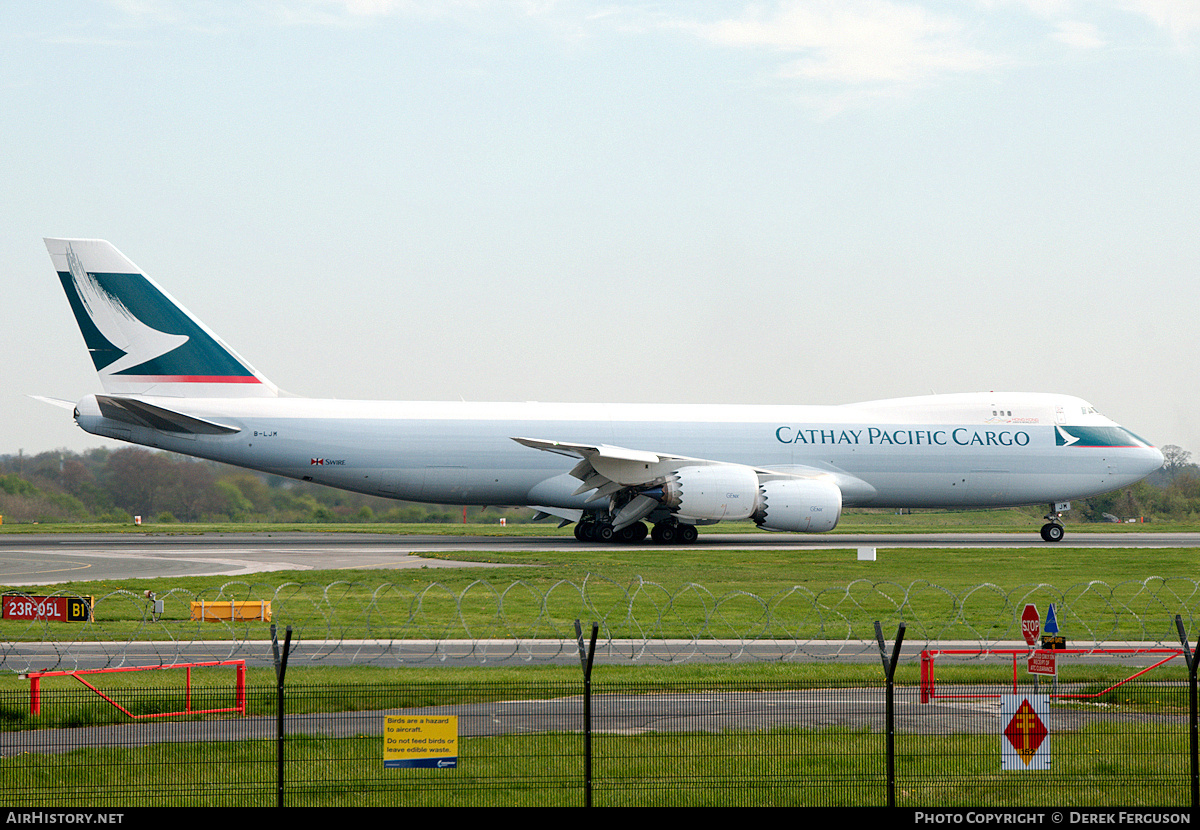 Aircraft Photo of B-LJK | Boeing 747-867F/SCD | Cathay Pacific Airways Cargo | AirHistory.net #667211