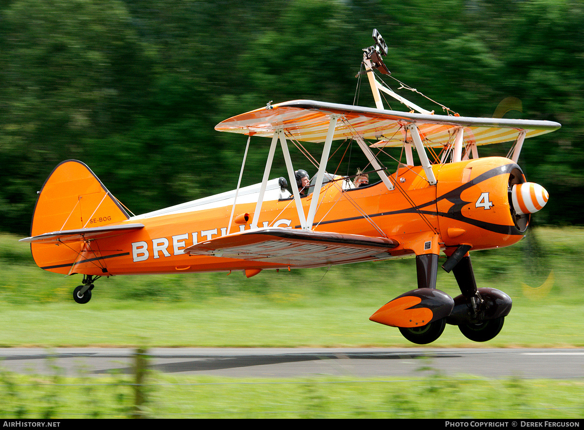 Aircraft Photo of SE-BOG | Boeing N2S-3 Kaydet (B75N1) | AirHistory.net #667212