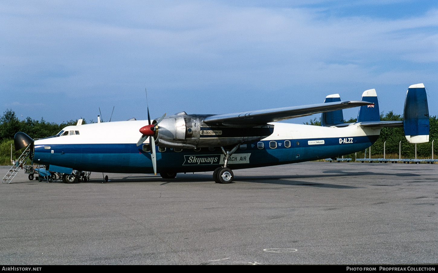 Aircraft Photo of G-ALZZ | Airspeed AS-57 Ambassador 2 | Skyways Coach Air | AirHistory.net #667228