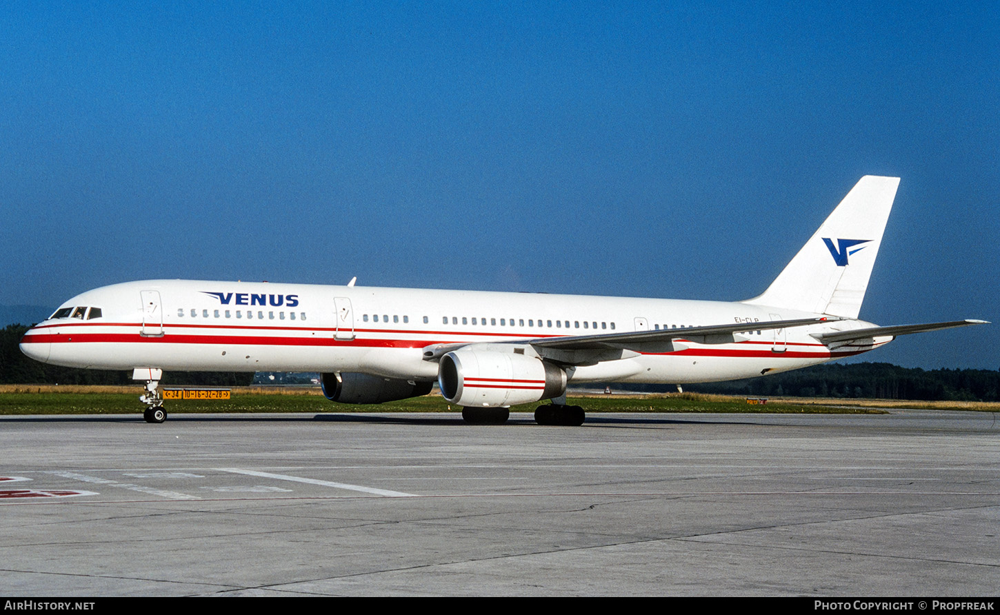 Aircraft Photo of EI-CLP | Boeing 757-2Y0 | Venus Airlines | AirHistory.net #667229