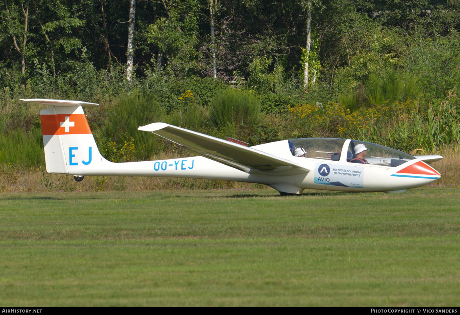 Aircraft Photo of OO-YEJ | Grob G-103 Twin Astir II | AirHistory.net #667240