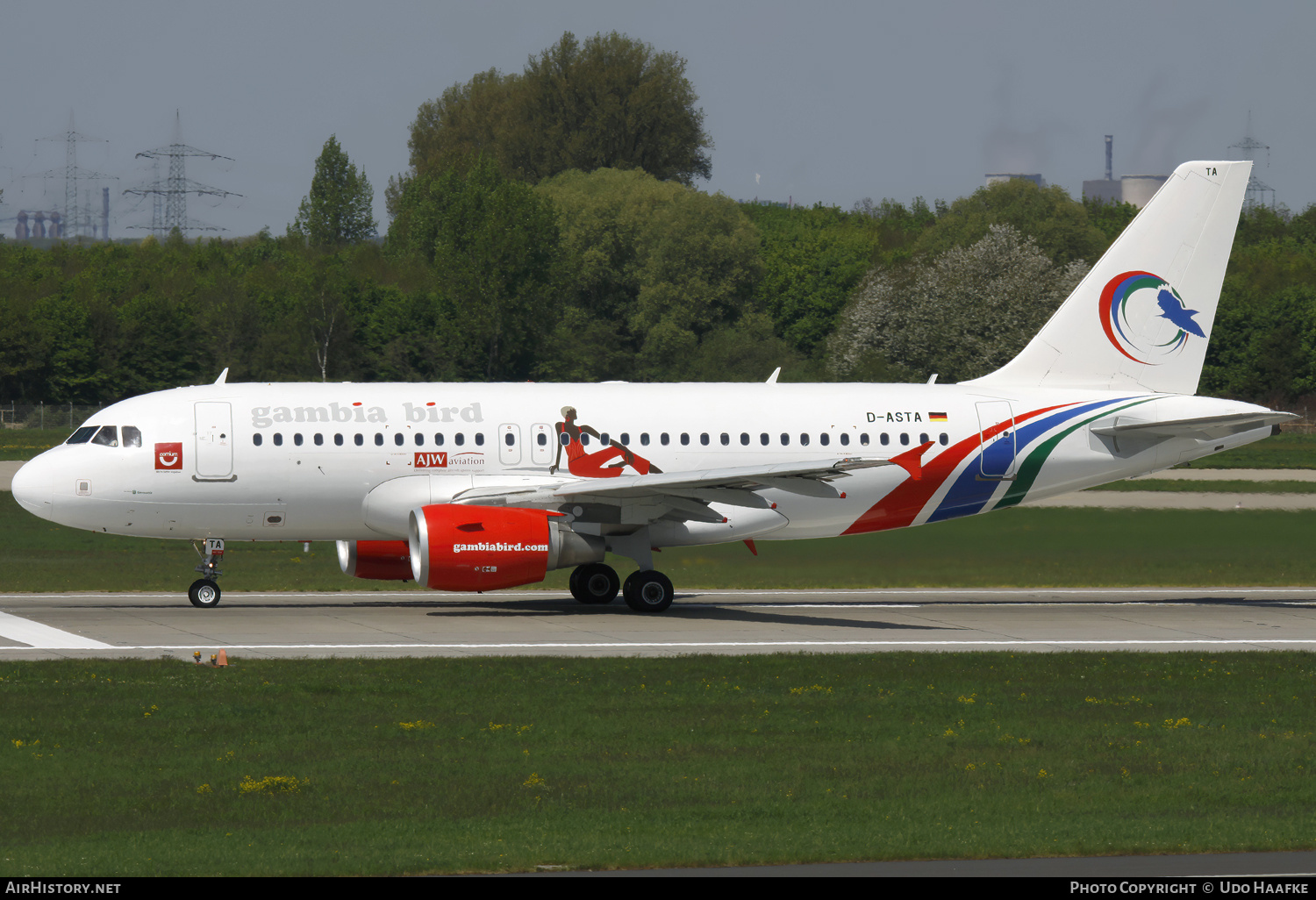 Aircraft Photo of D-ASTA | Airbus A319-112 | Gambia Bird | AirHistory.net #667267