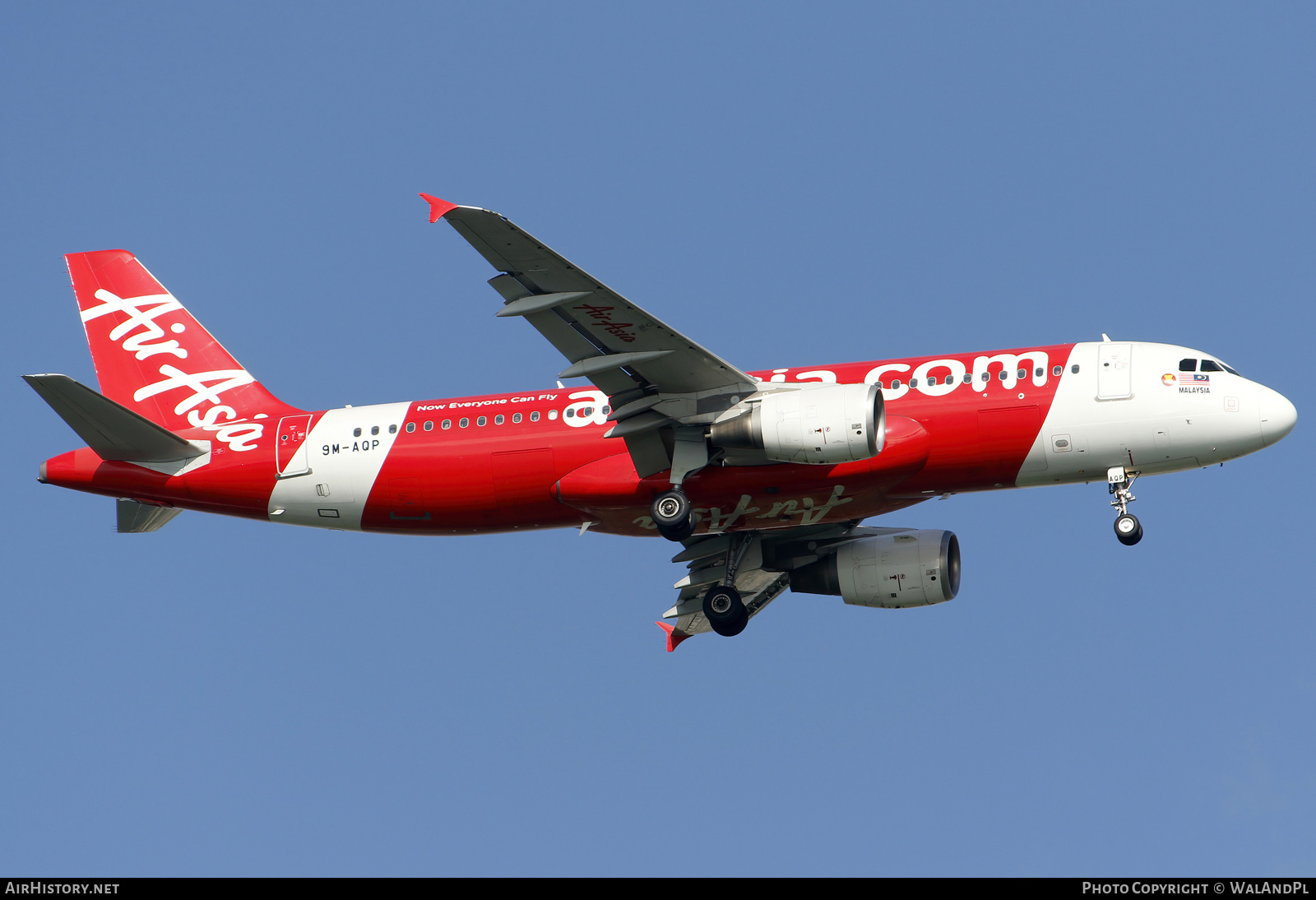 Aircraft Photo of 9M-AQP | Airbus A320-216 | AirAsia | AirHistory.net #667277