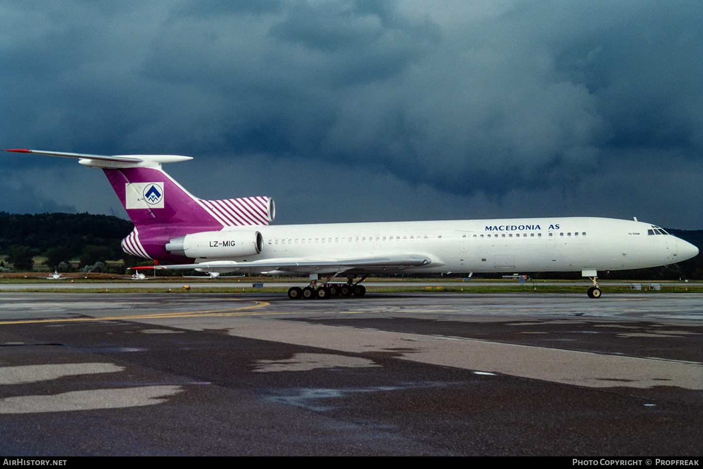 Aircraft Photo of LZ-MIG | Tupolev Tu-154M | Macedonia Air Service | AirHistory.net #667279