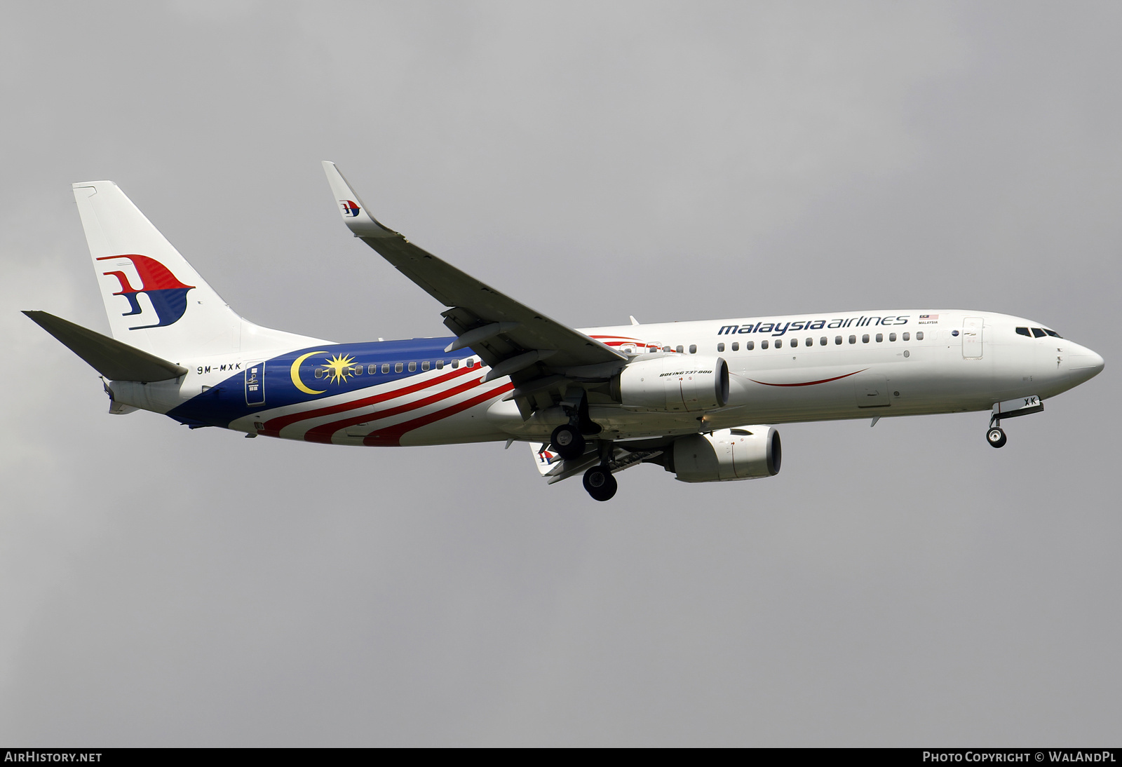 Aircraft Photo of 9M-MXK | Boeing 737-8H6 | Malaysia Airlines | AirHistory.net #667299