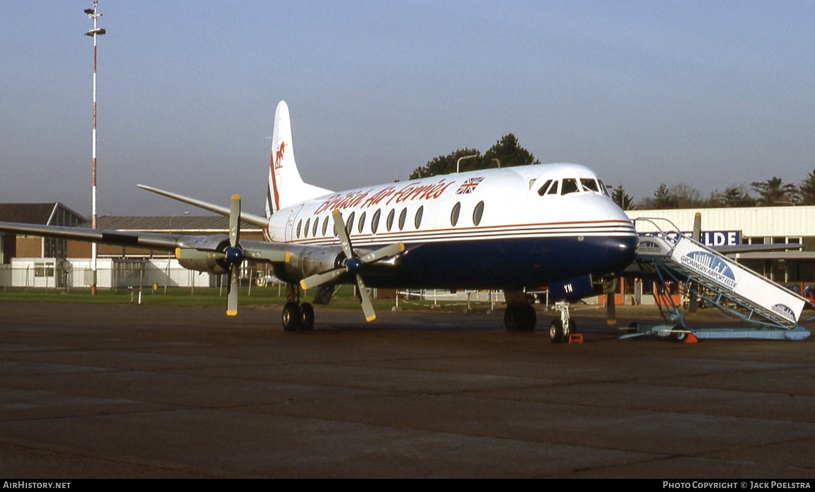 Aircraft Photo of G-AOYN | Vickers 806 Viscount | British Air Ferries - BAF | AirHistory.net #667311
