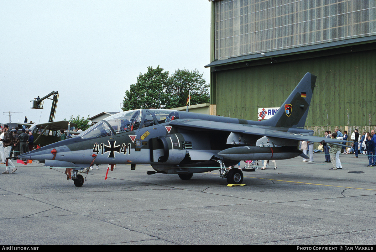 Aircraft Photo of 4141 | Dassault-Dornier Alpha Jet A | Germany - Air Force | AirHistory.net #667327