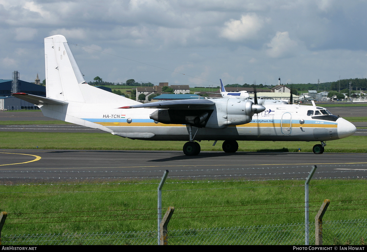 Aircraft Photo of HA-TCN | Antonov An-26 | CityLine Hungary | AirHistory.net #667359